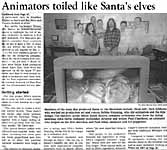 Animators toiled like Santa's elves... (page 2)